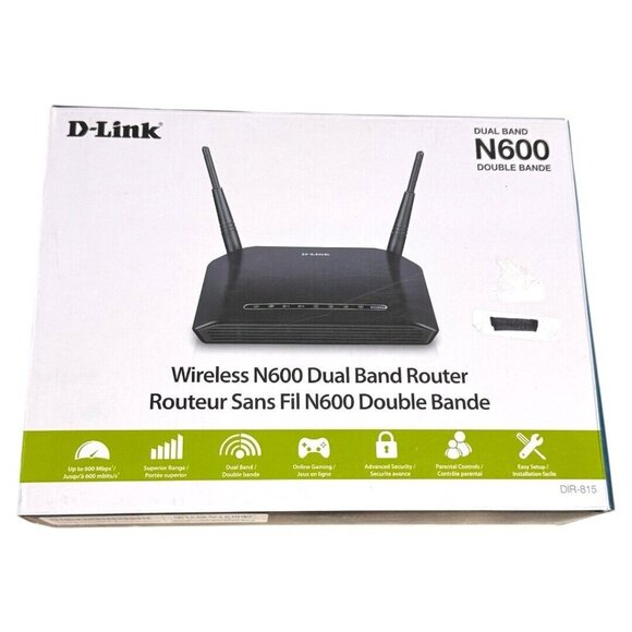 D-Link Wireless N600 Dual Band Router DIR-815 - Picture 1 of 6